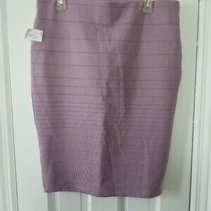 Olivia Blu Women’s Pull-on Skirt Meadow Lilac size 1X . NWT